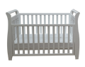 Babyworth Urban Sleigh Cot Optioned With Mattress